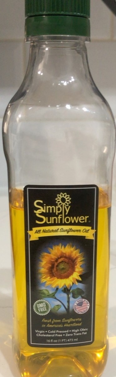 100% (Natural) Sunflower Oil