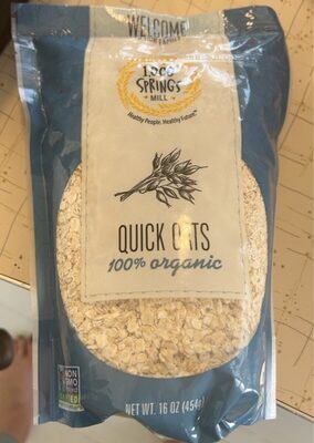 100% Organic Quick Oats